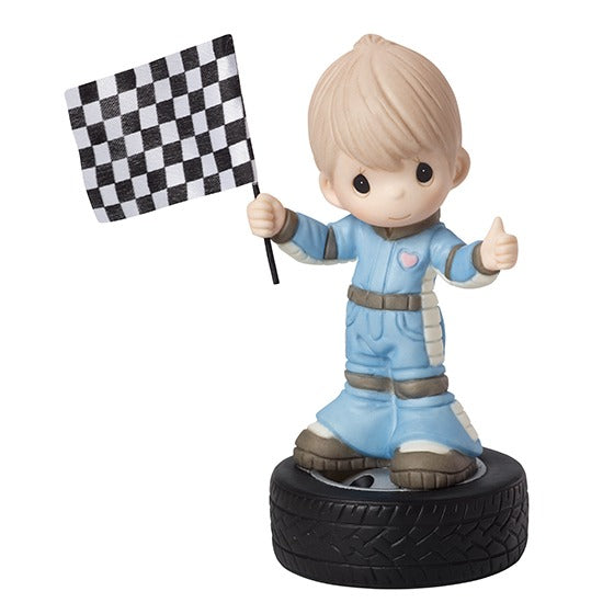 You Make My Heart Race Boy Figurine