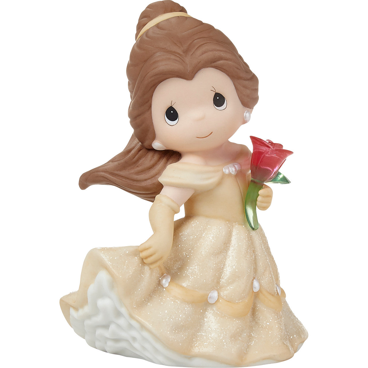 Belle With Glass Rose