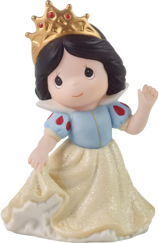 Snow White In Ball Gown With Tiara