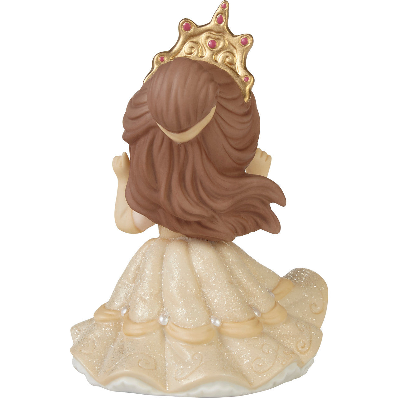 Disney Belle In Ball Gown And Tiara Figurine