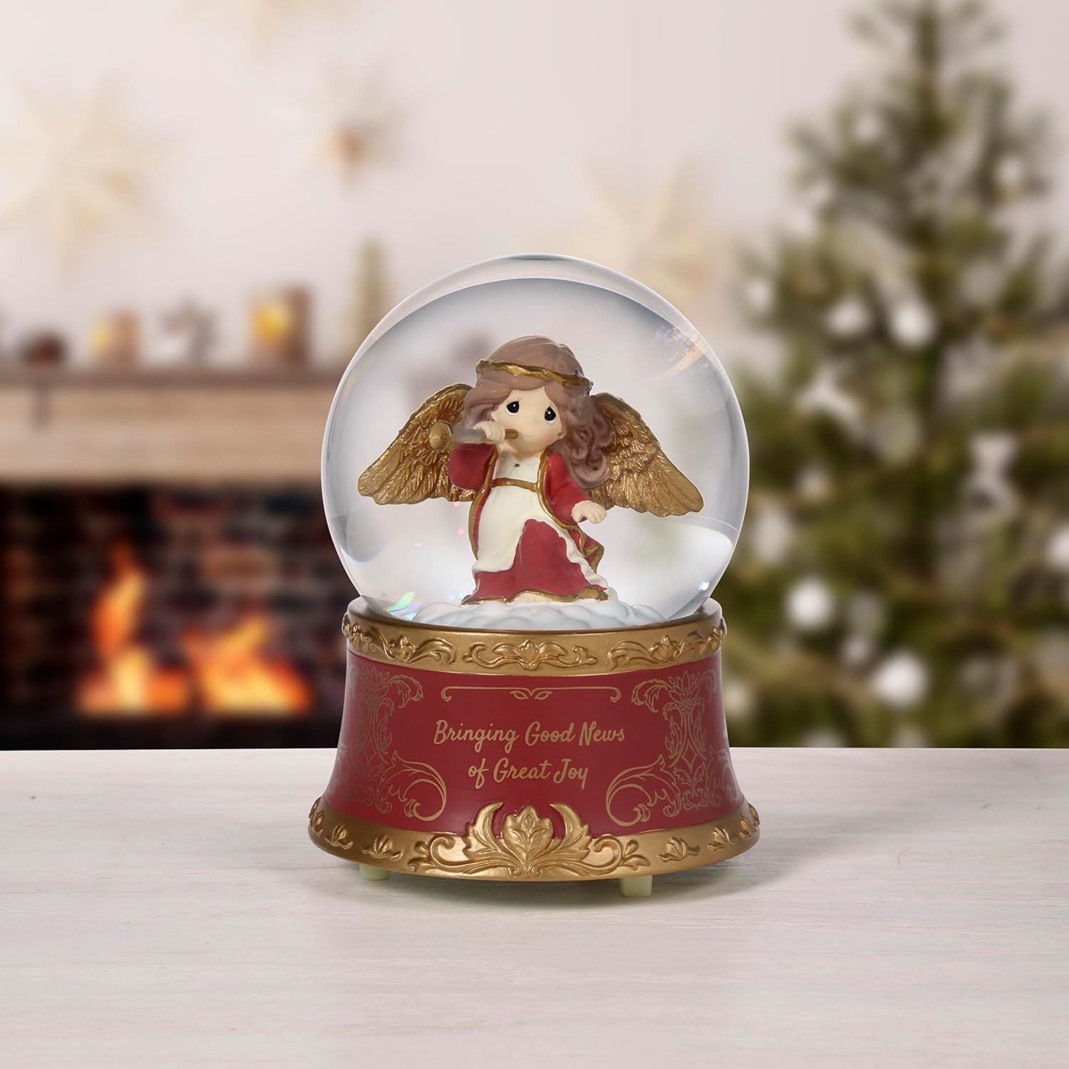 Annual Angel Snow Globe