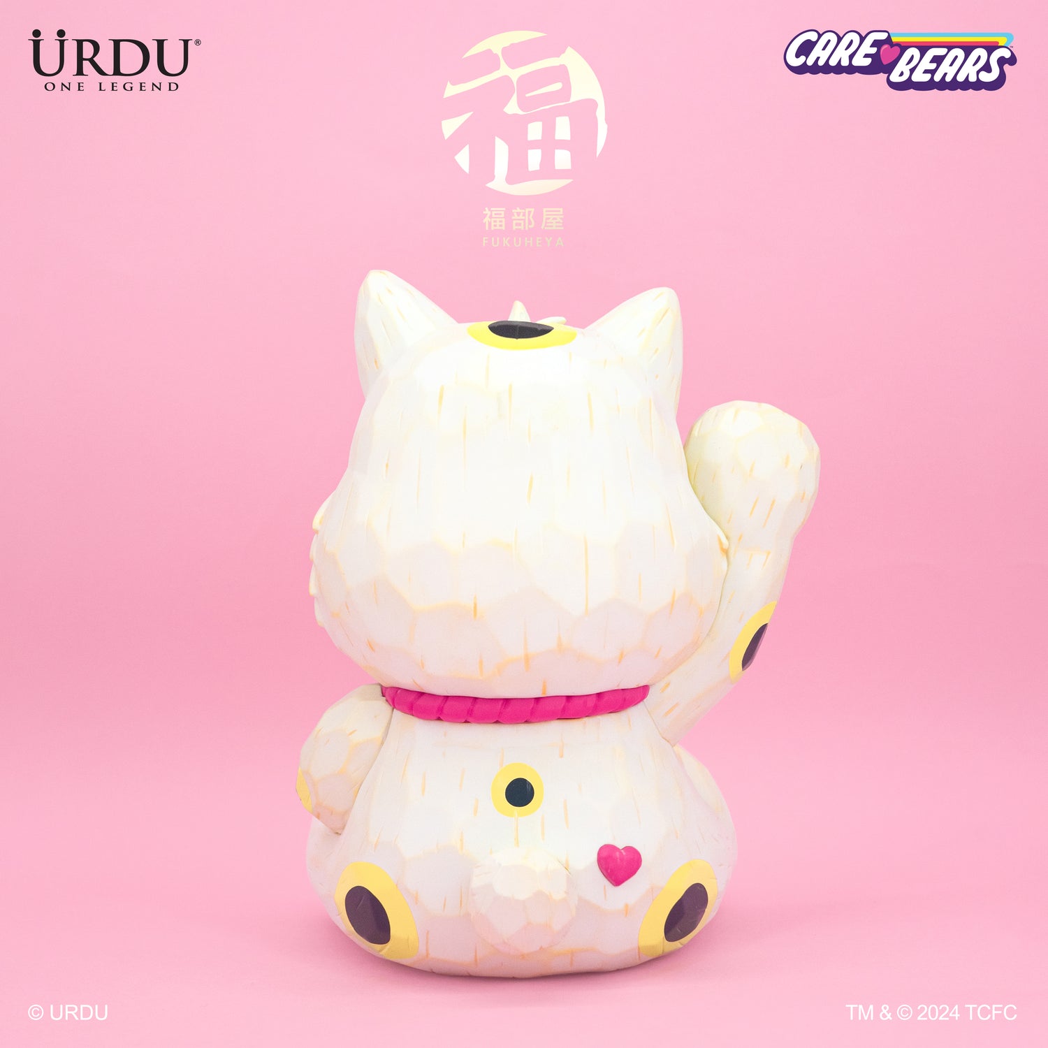 Carebear Maneki Neko (Cheer Bear) 18cm