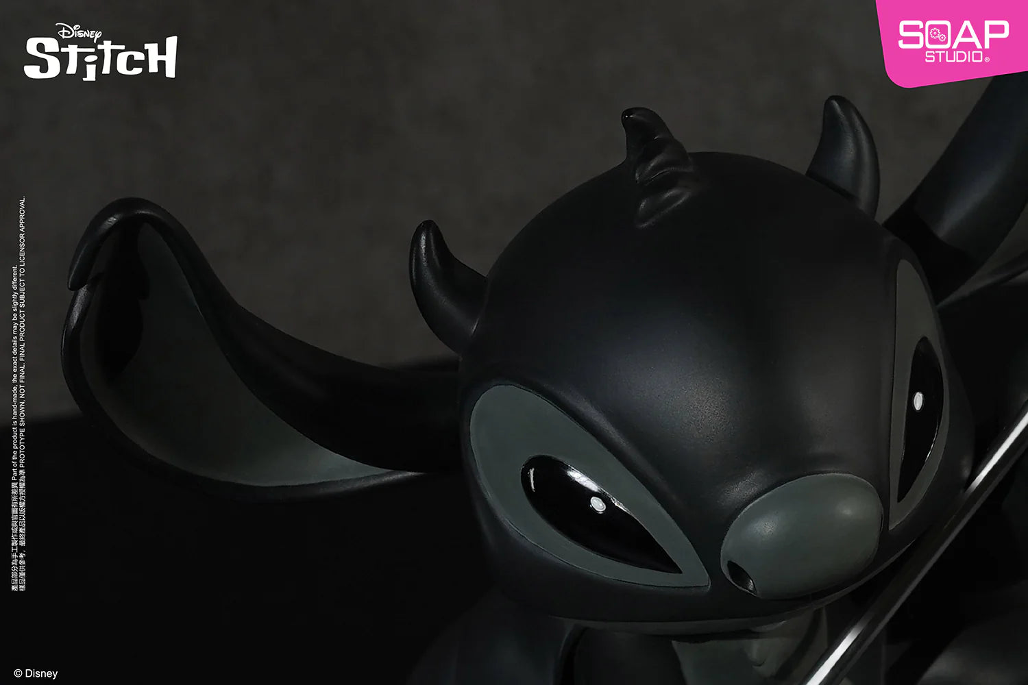 Disney Black Prank Stitch Statue