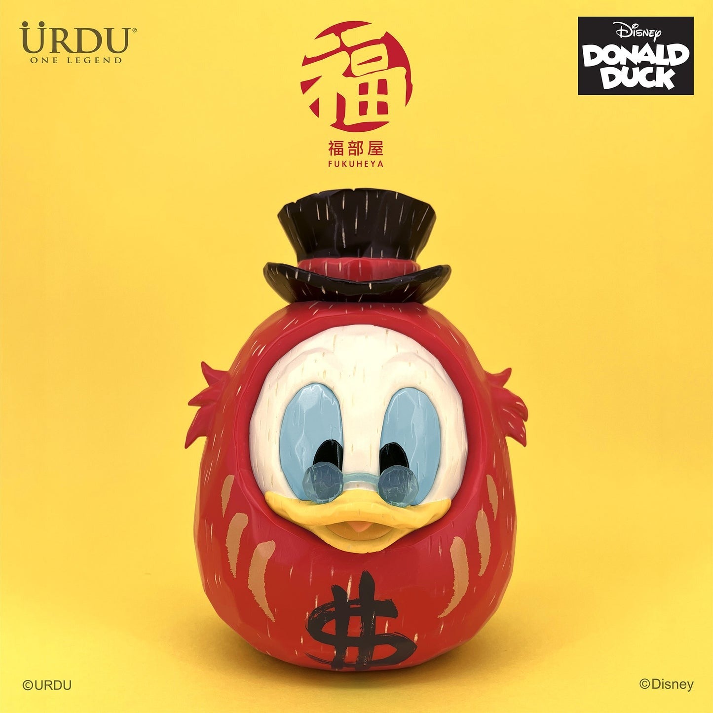 Daruma Scrooge McDuck 18cm