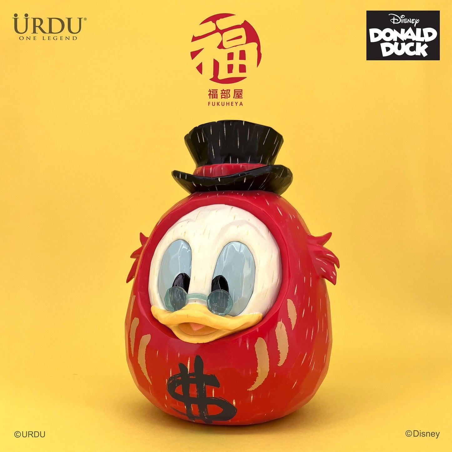 Daruma Scrooge McDuck 18cm