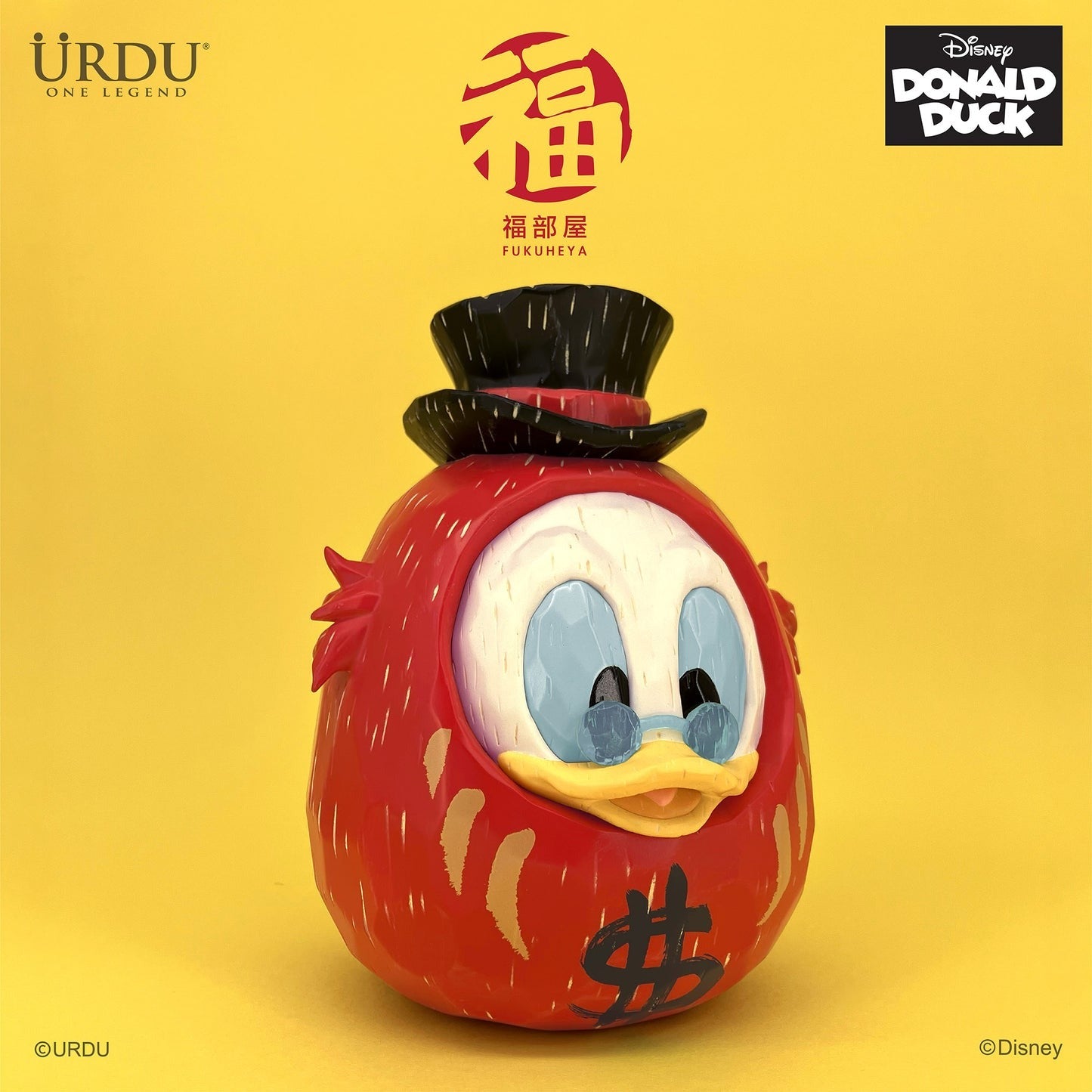 Daruma Scrooge McDuck 18cm