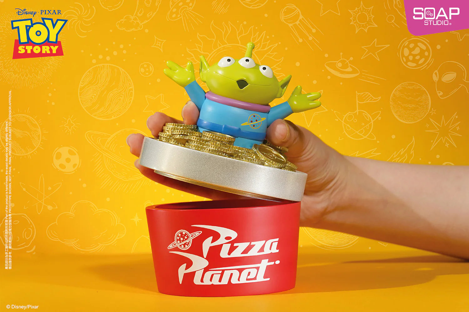 Alien Pizza Planet Token Bucket