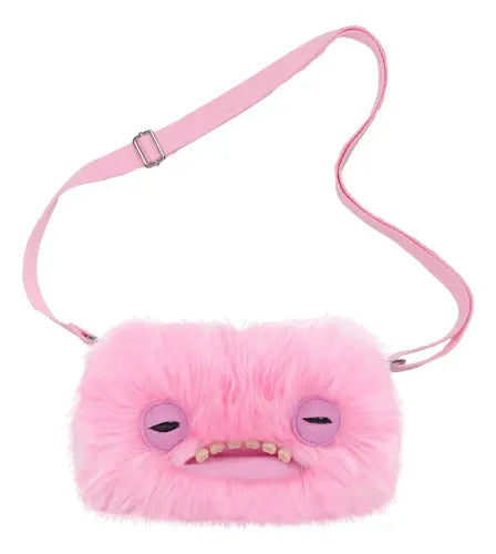 Fuggler Crossbody Bag Big Head - Wide Eyed Weirdo (Pink)