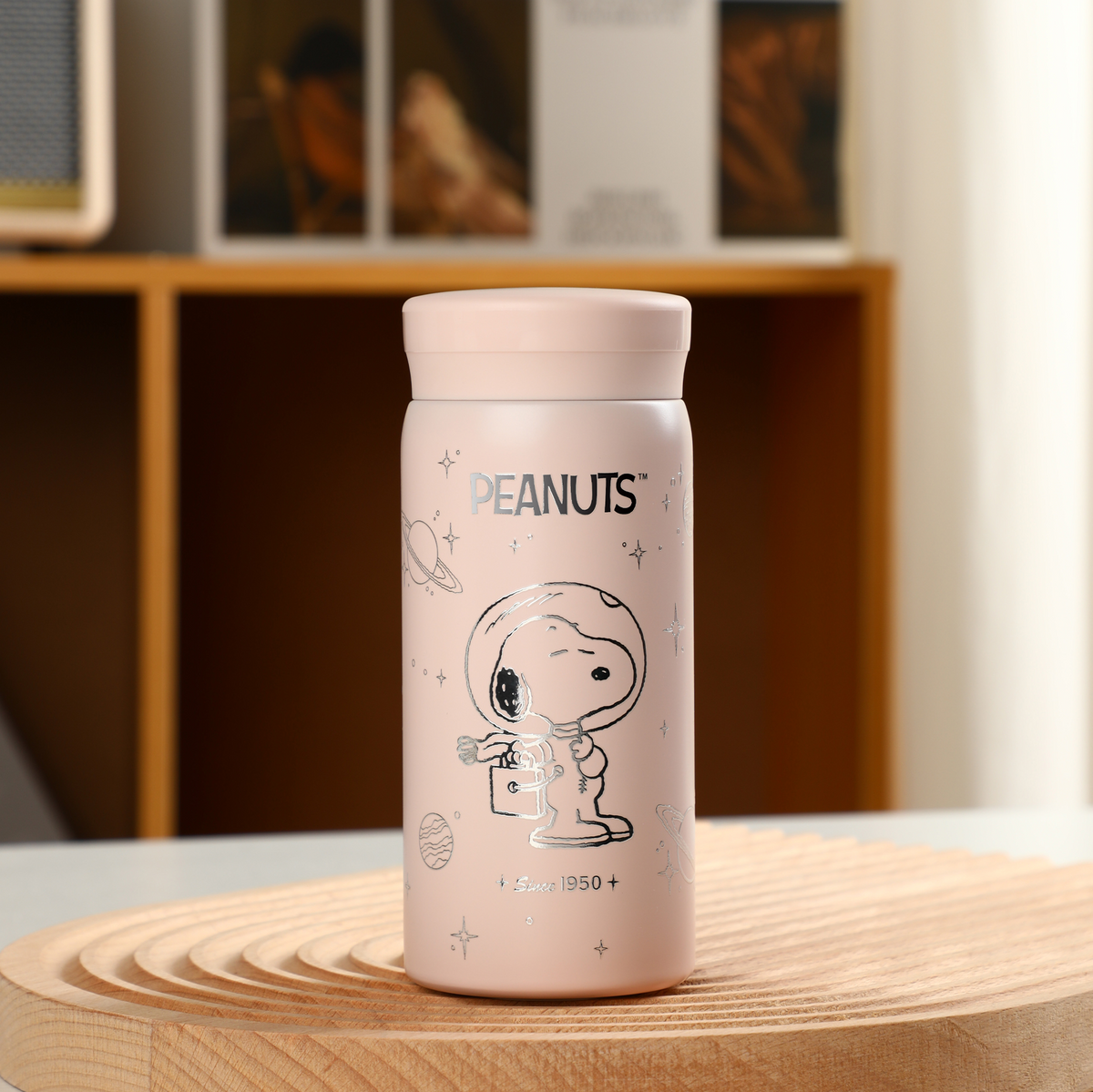 VIPO X Peanuts Snoopy Spaceman Vacuum Cup