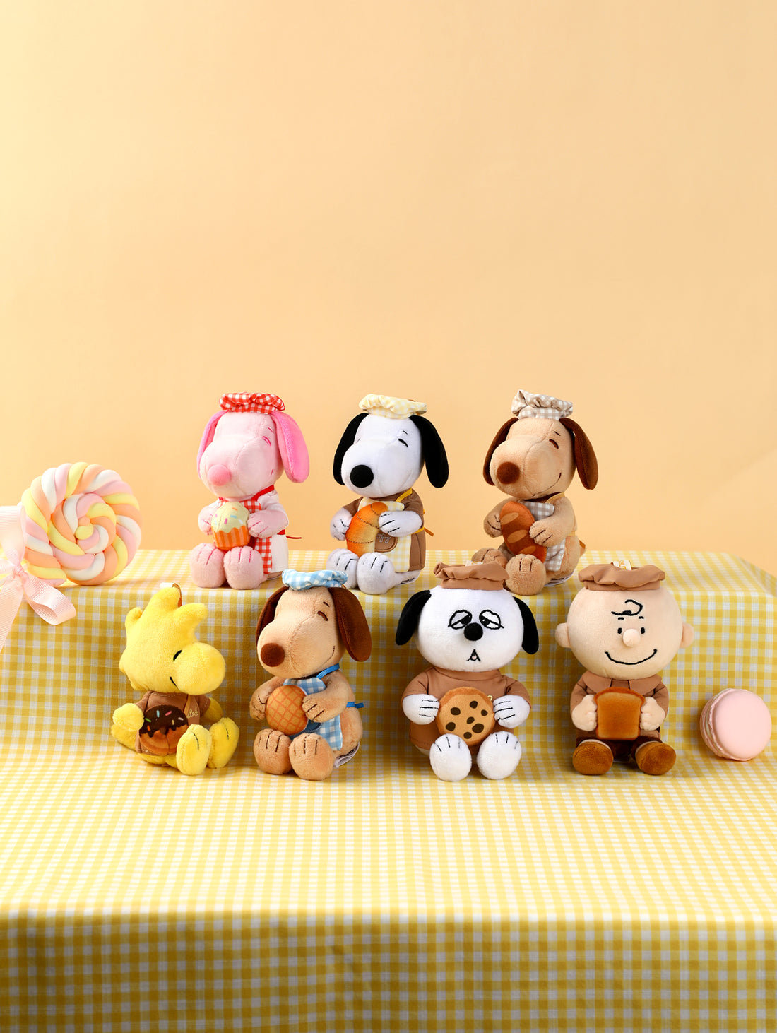 VIPO x Peanuts Bakery Plush Keychain Blind Box