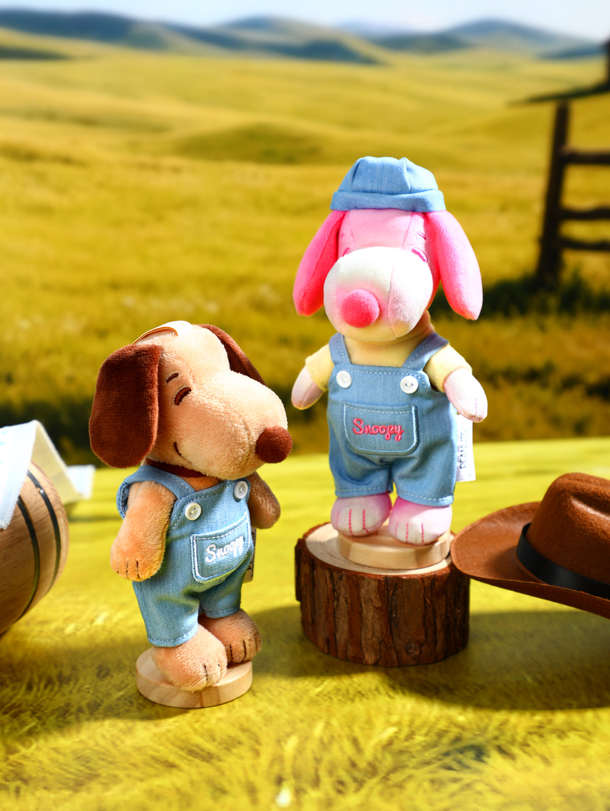 VIPO x Peanuts Denim Plush Keychain Blind Box