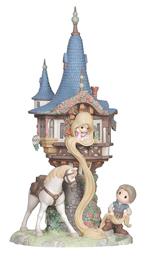 Disney Rapunzel in Tower Figurine