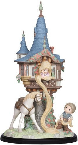 Disney Rapunzel in Tower Figurine