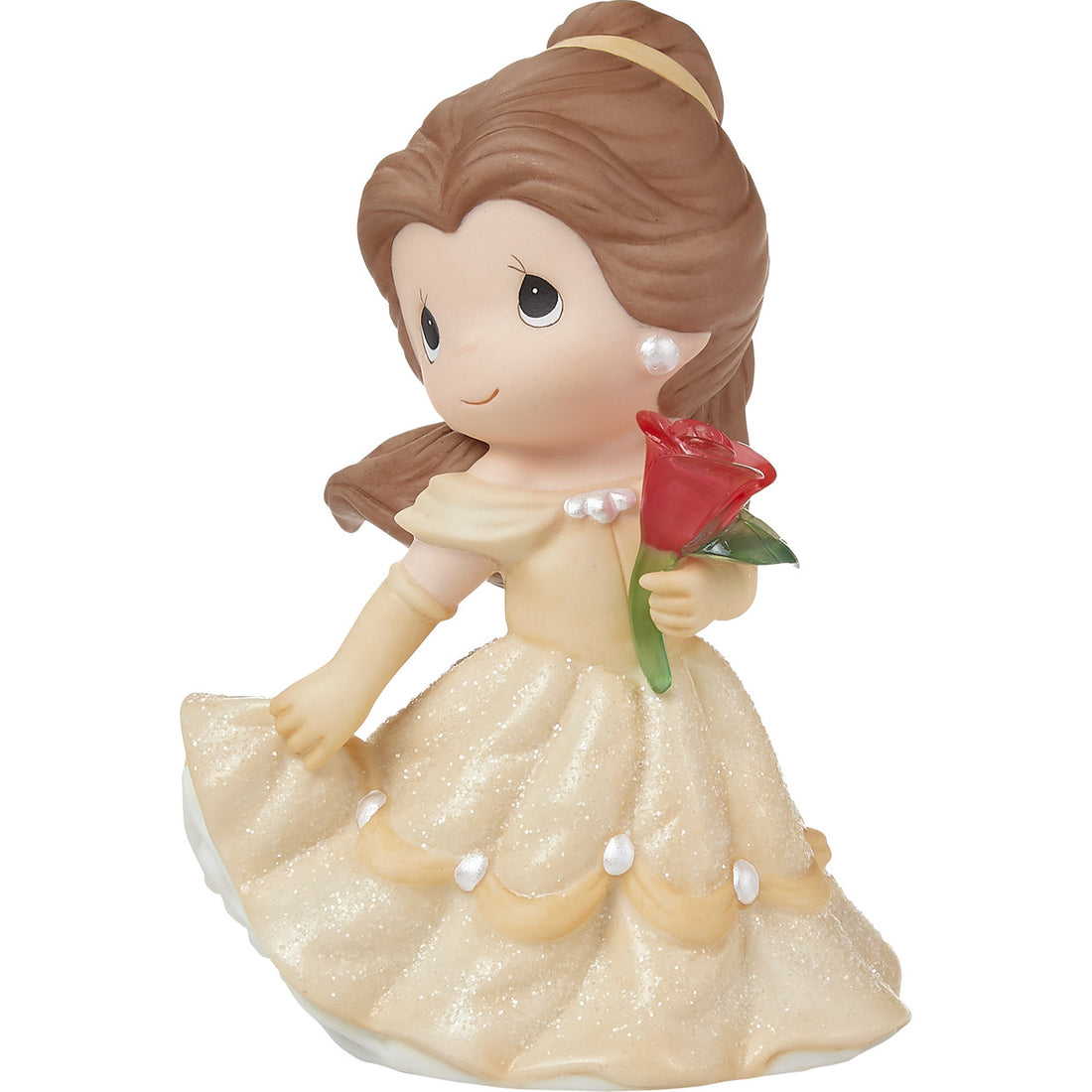 Belle With Glass Rose