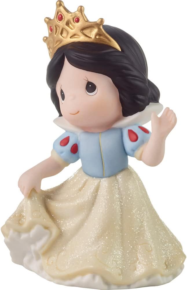 Snow White In Ball Gown With Tiara
