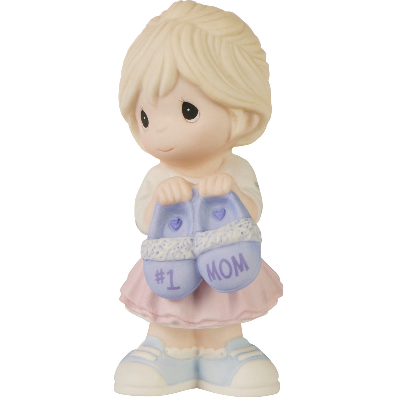Number 1 Mom (Girl) Precious Moments Figurine