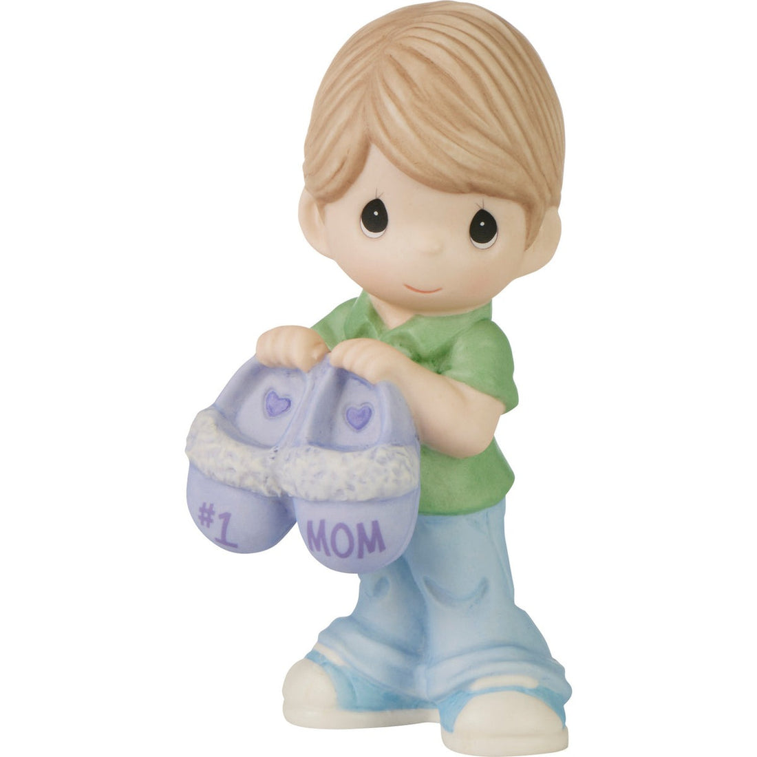 Number 1 Mom (Boy) Precious Moments Figurine