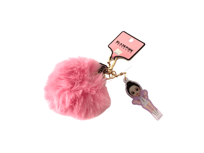 BPTG Mobile Phone Accessory Fluffy Acrylic Charms with Avatars- JISOO