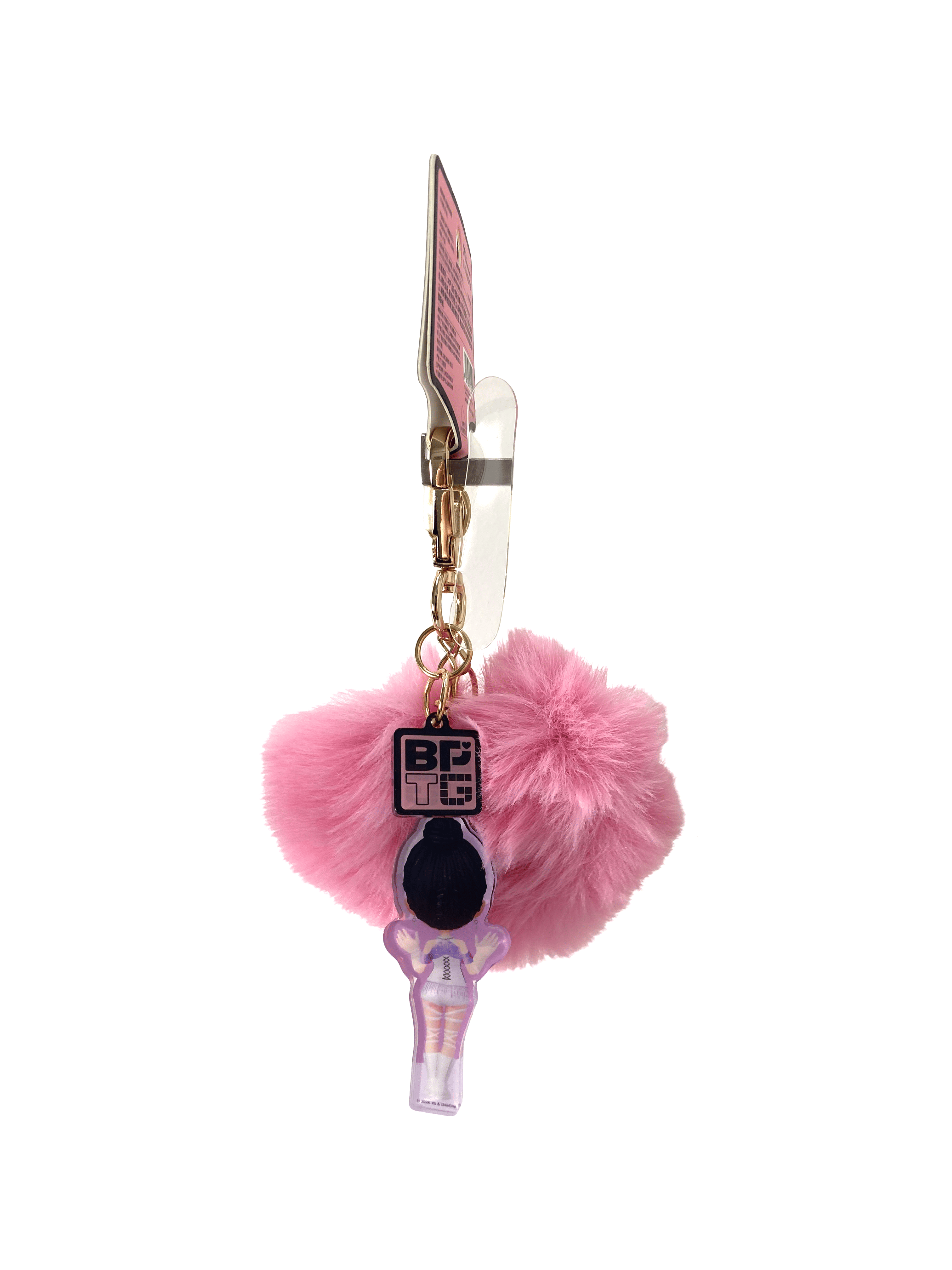 BPTG Mobile Phone Accessory Fluffy Acrylic Charms with Avatars- JISOO
