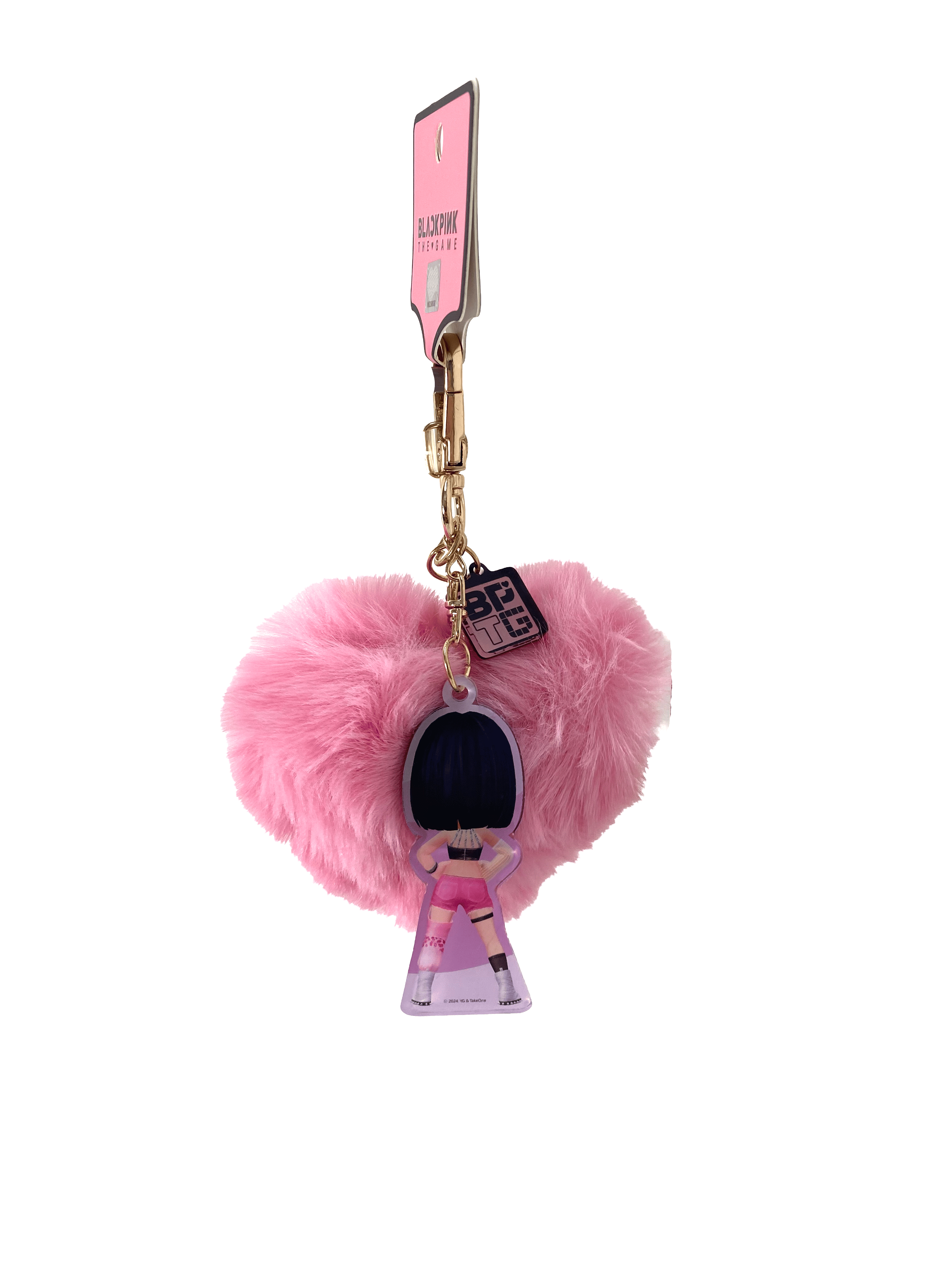BPTG Mobile Phone Accessory Fluffy Acrylic Charms with Avatars- LISA