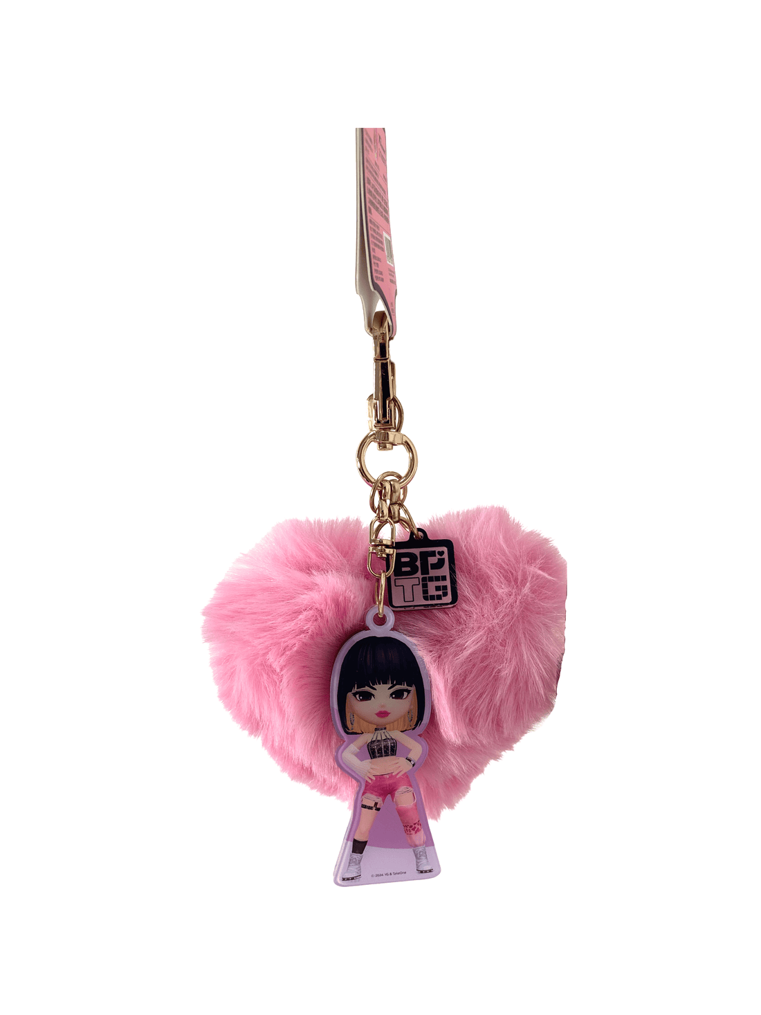 BPTG Mobile Phone Accessory Fluffy Acrylic Charms with Avatars- LISA