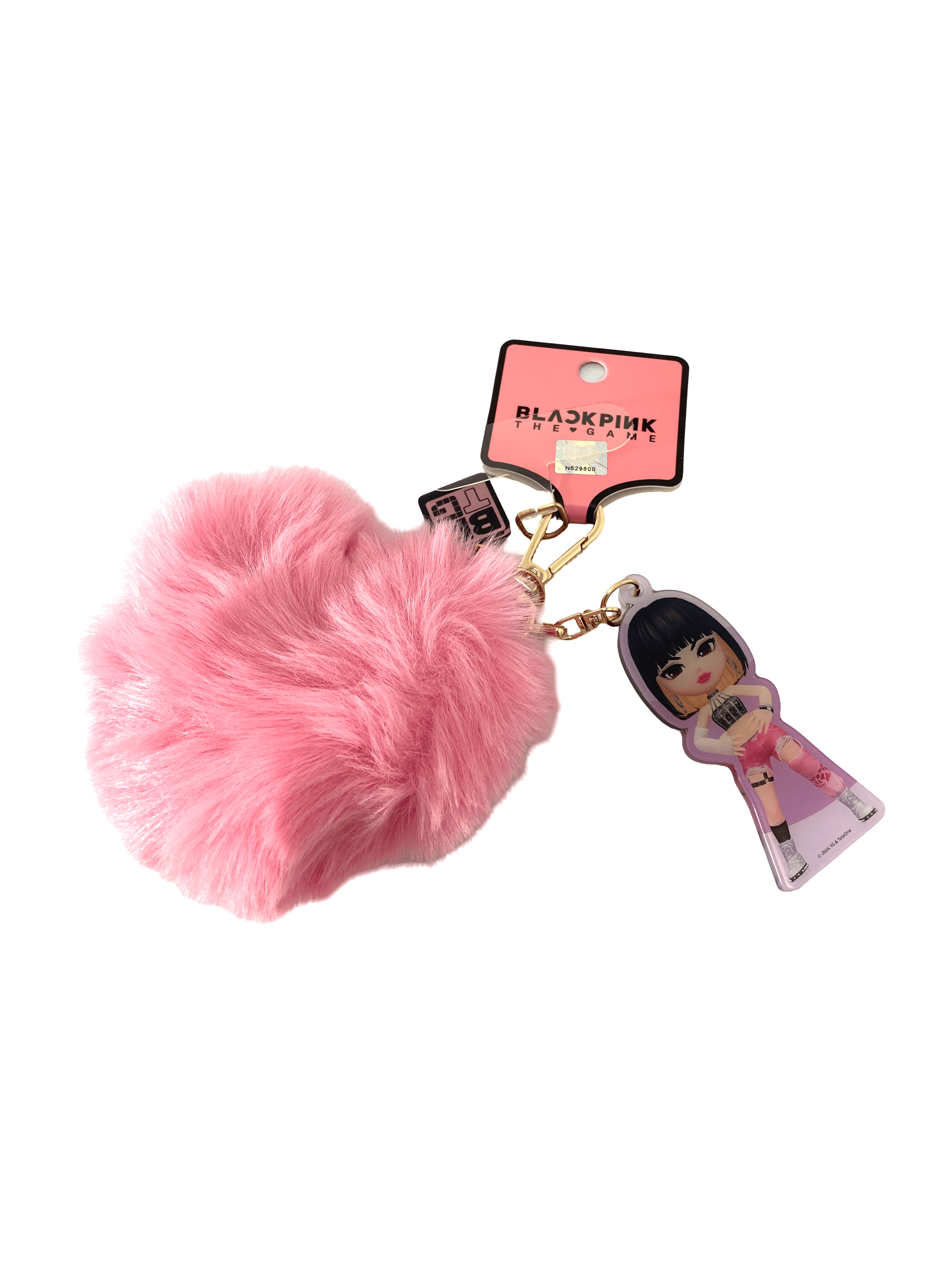 BPTG Mobile Phone Accessory Fluffy Acrylic Charms with Avatars- LISA