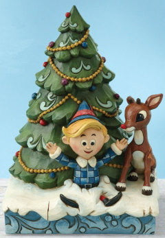 Rudolph &amp; Hermy Figurine