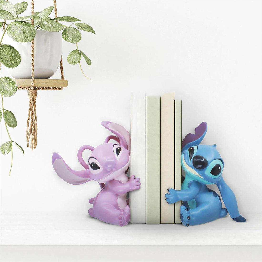 Stitch and Angel Bookends