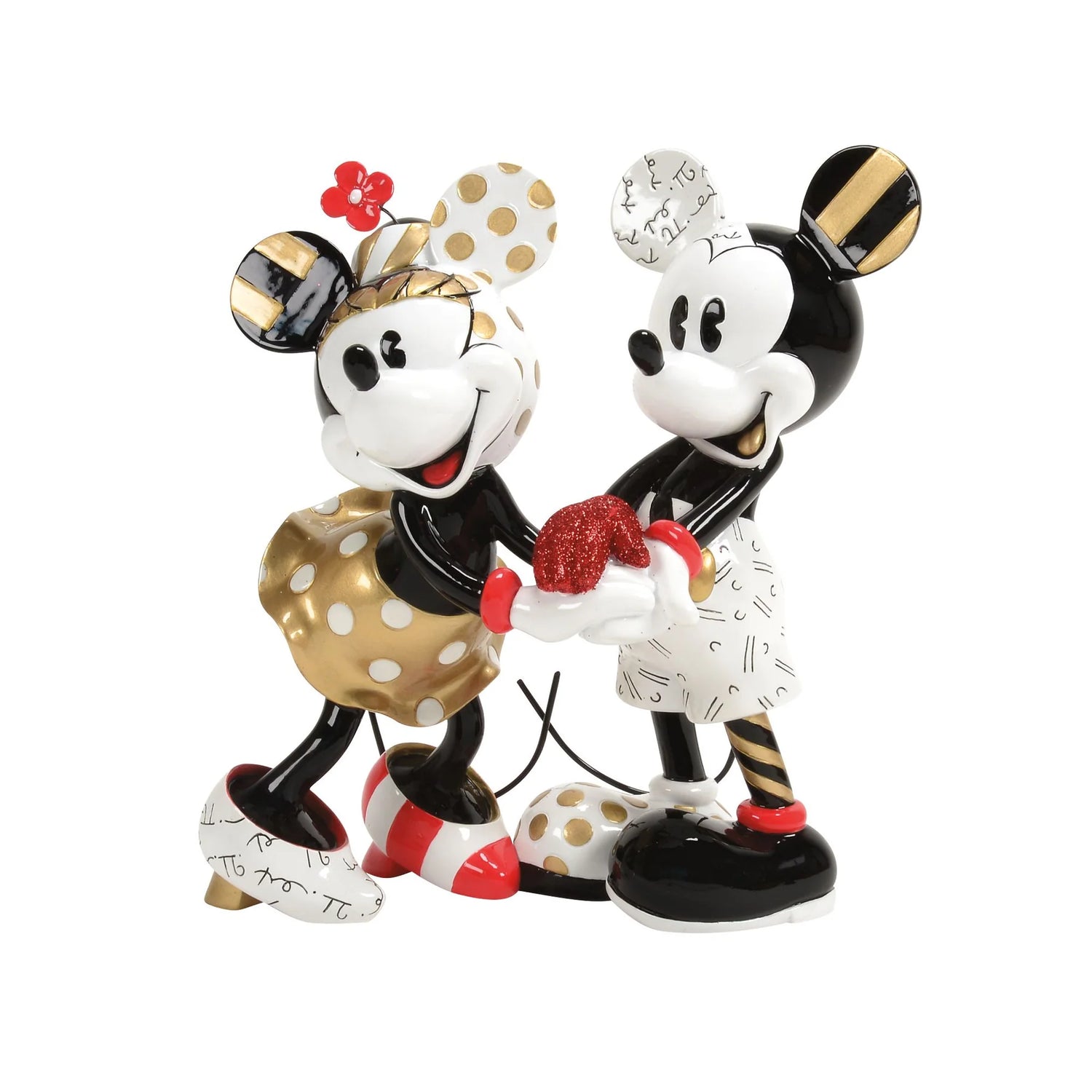 Mickey &amp; Minnie Gold Mid
