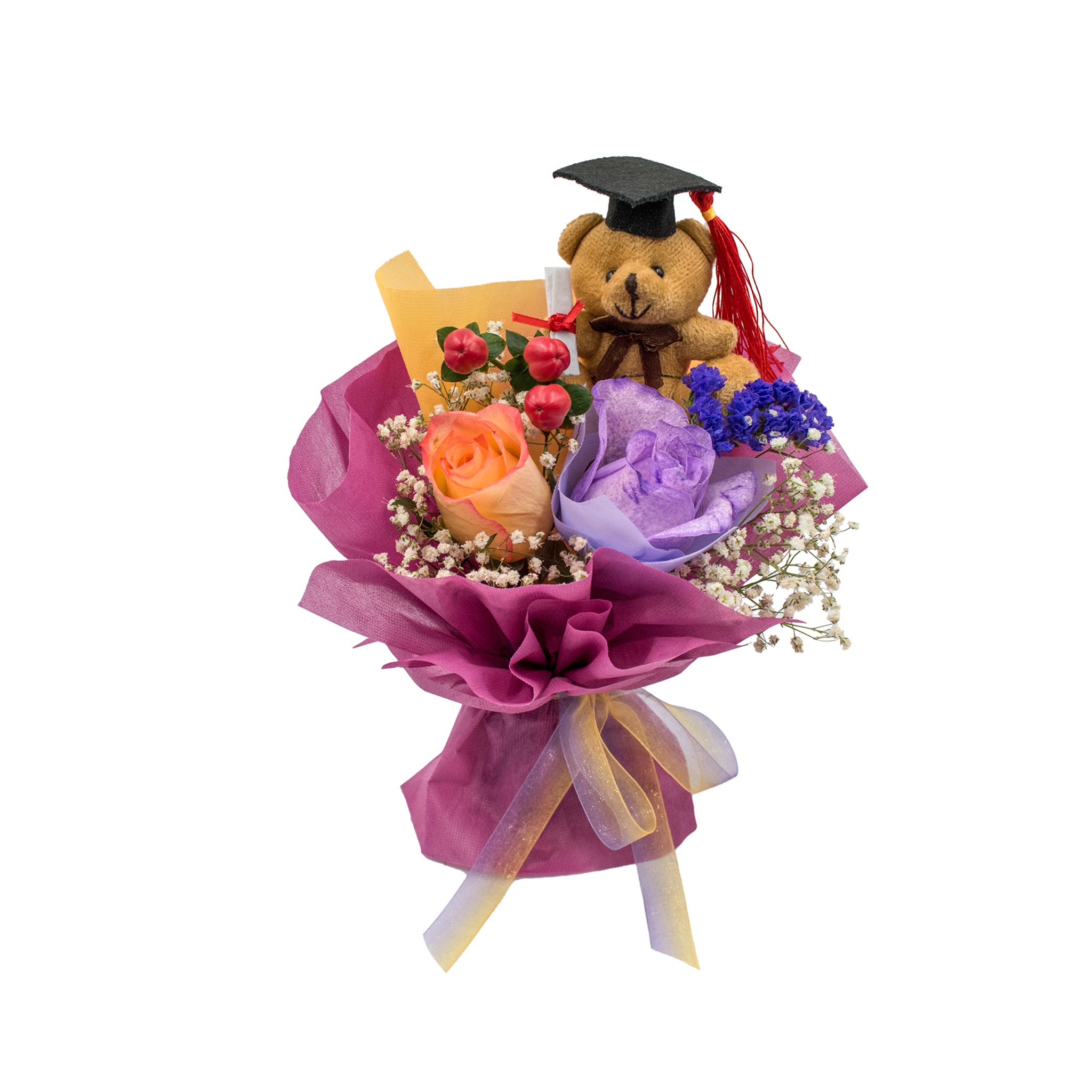 Azure Beaute w Grad Bear