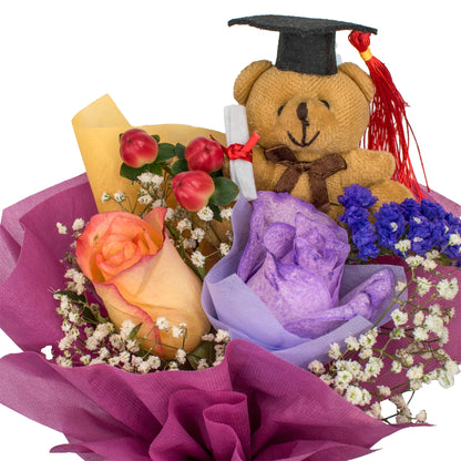 Azure Beaute w Grad Bear