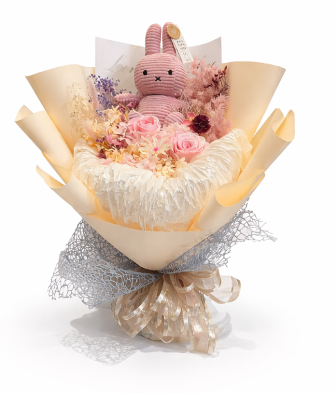 Bunny Blush  w Miffy Plush (XL)