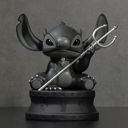 Disney Black Prank Stitch Statue