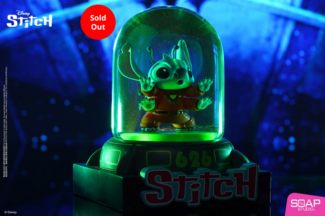 Experiment 626 Stitch Snow Globe w Light
