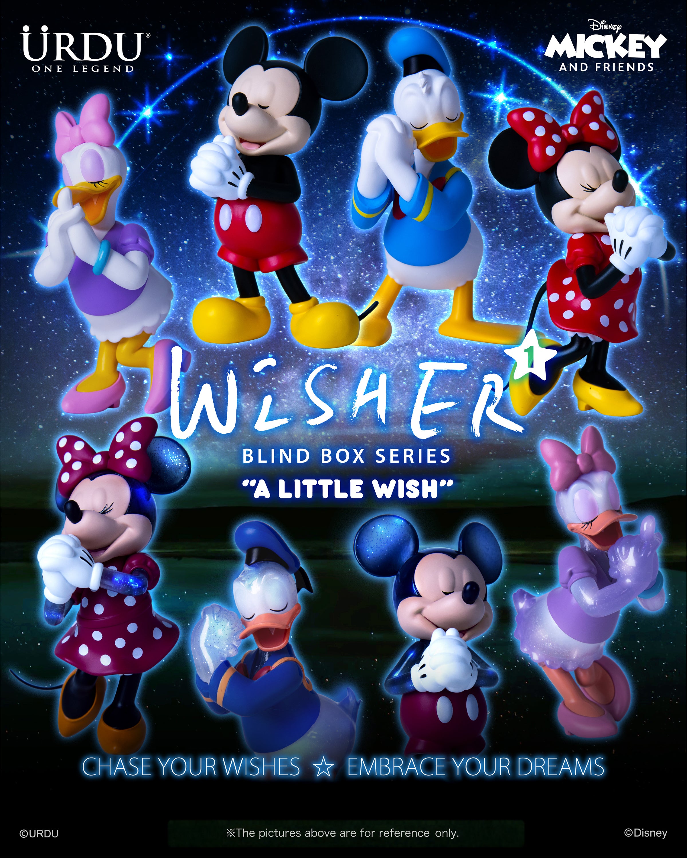 Wisher Blind Box Series 1: Mickey &amp; Friends
