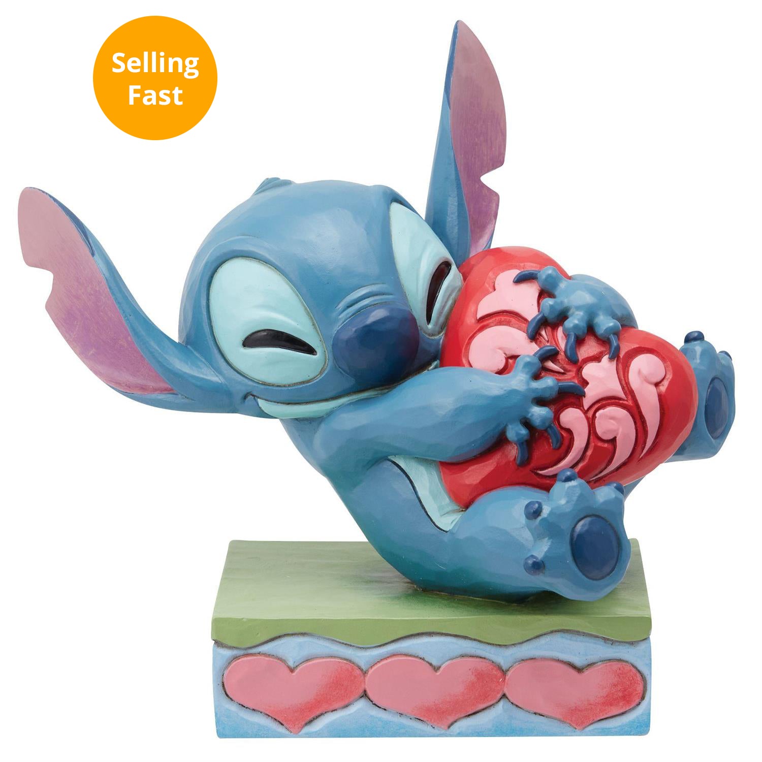 Stitch Hugging Heart