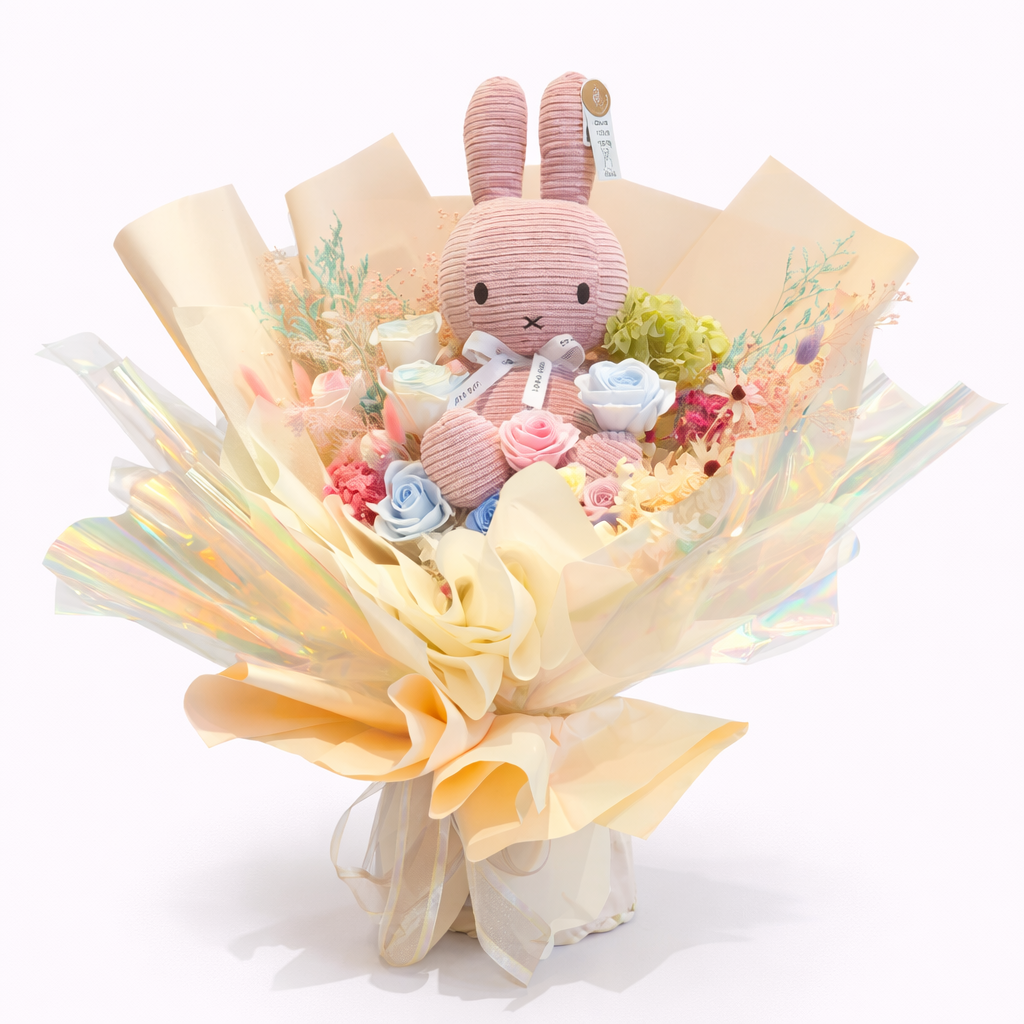 Iridescent Love  w Miffy Plush (XXL)