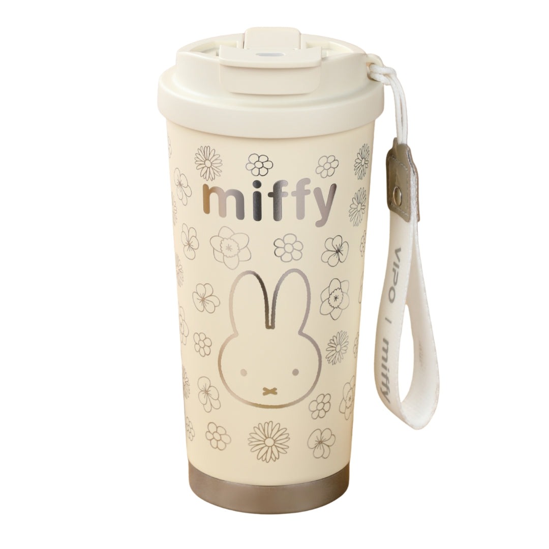 Vipo x Miffy 2 in 1 Vacuum Cup (Milky)