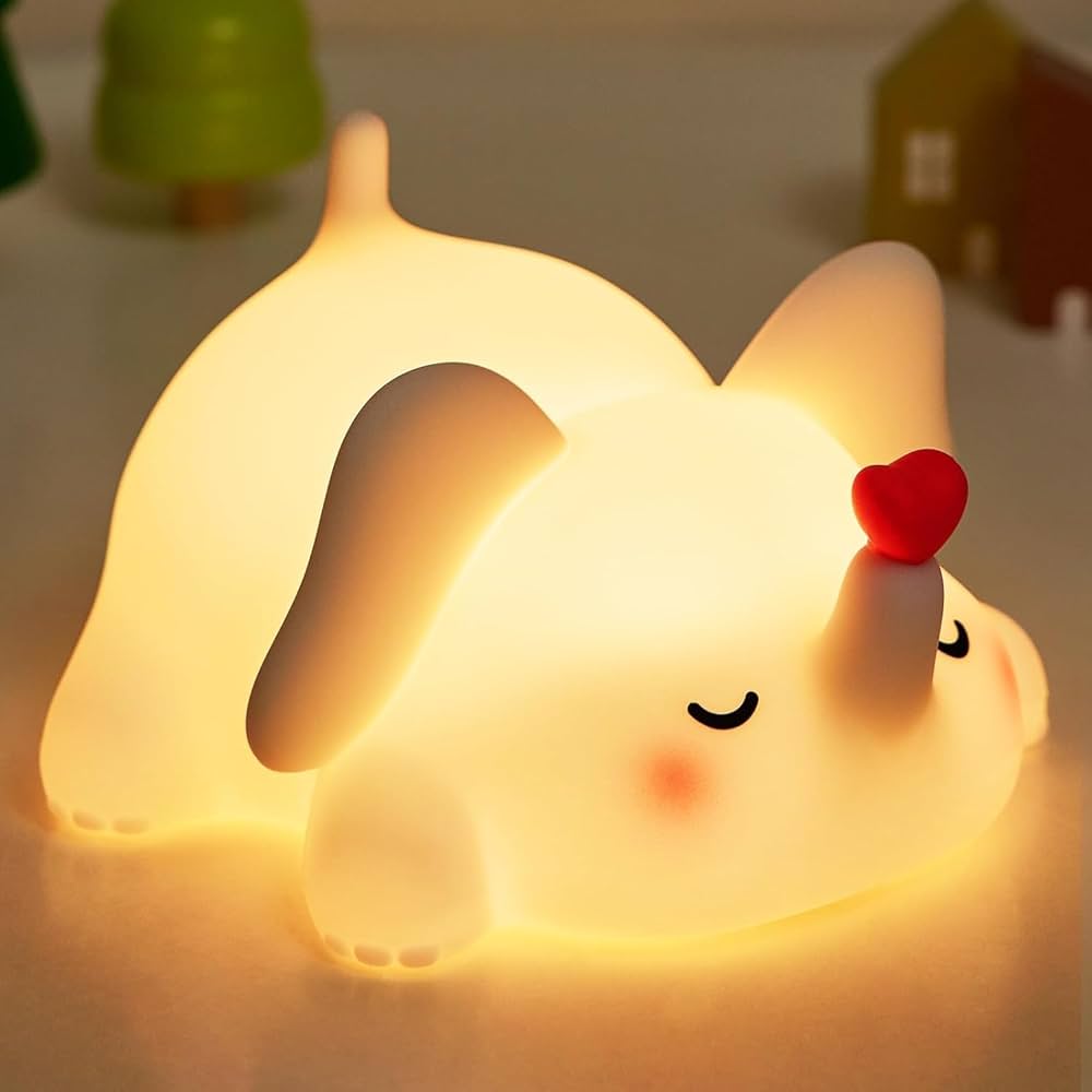 Loving Elephant Silicone Night Lamp