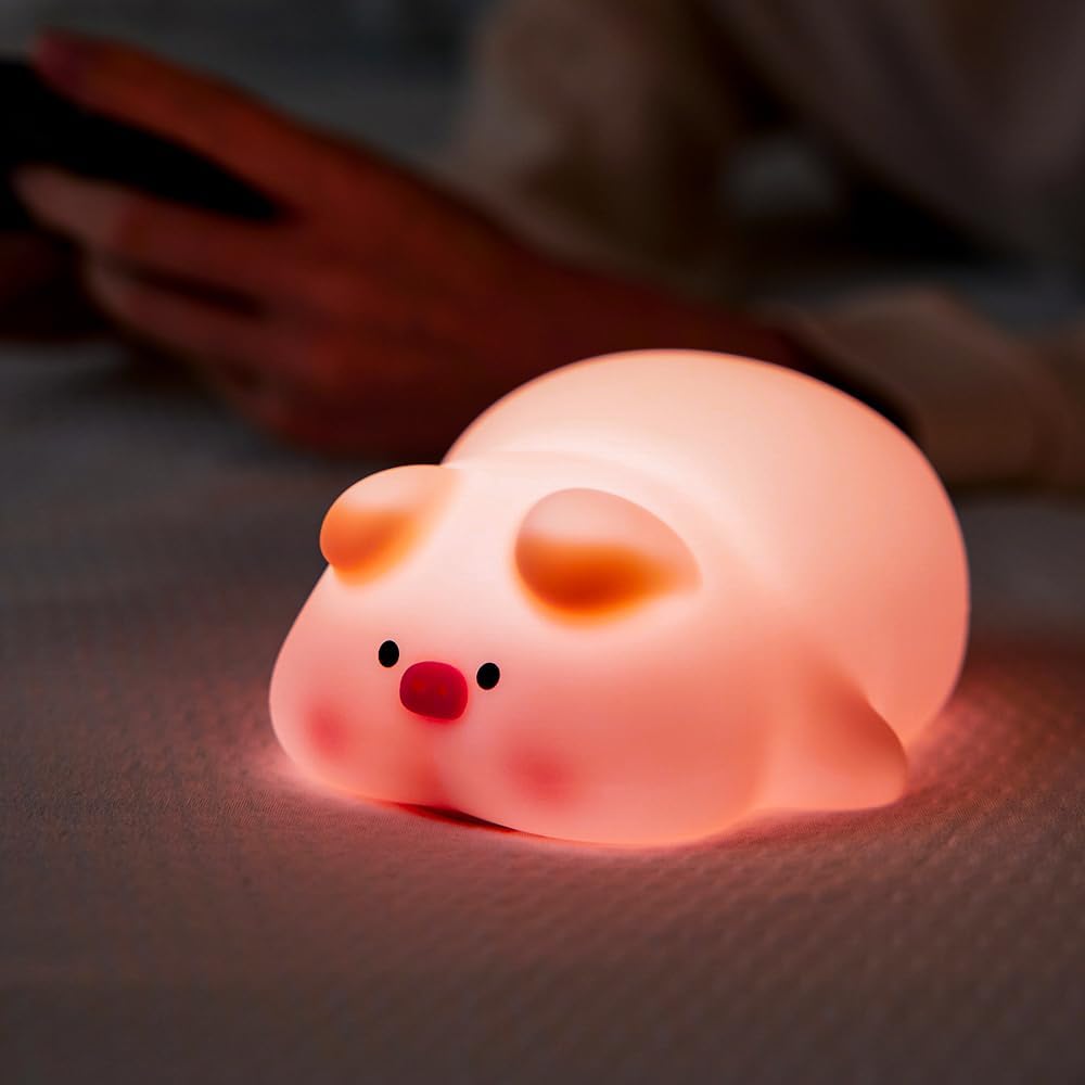 Pig Silicone Night Lamp