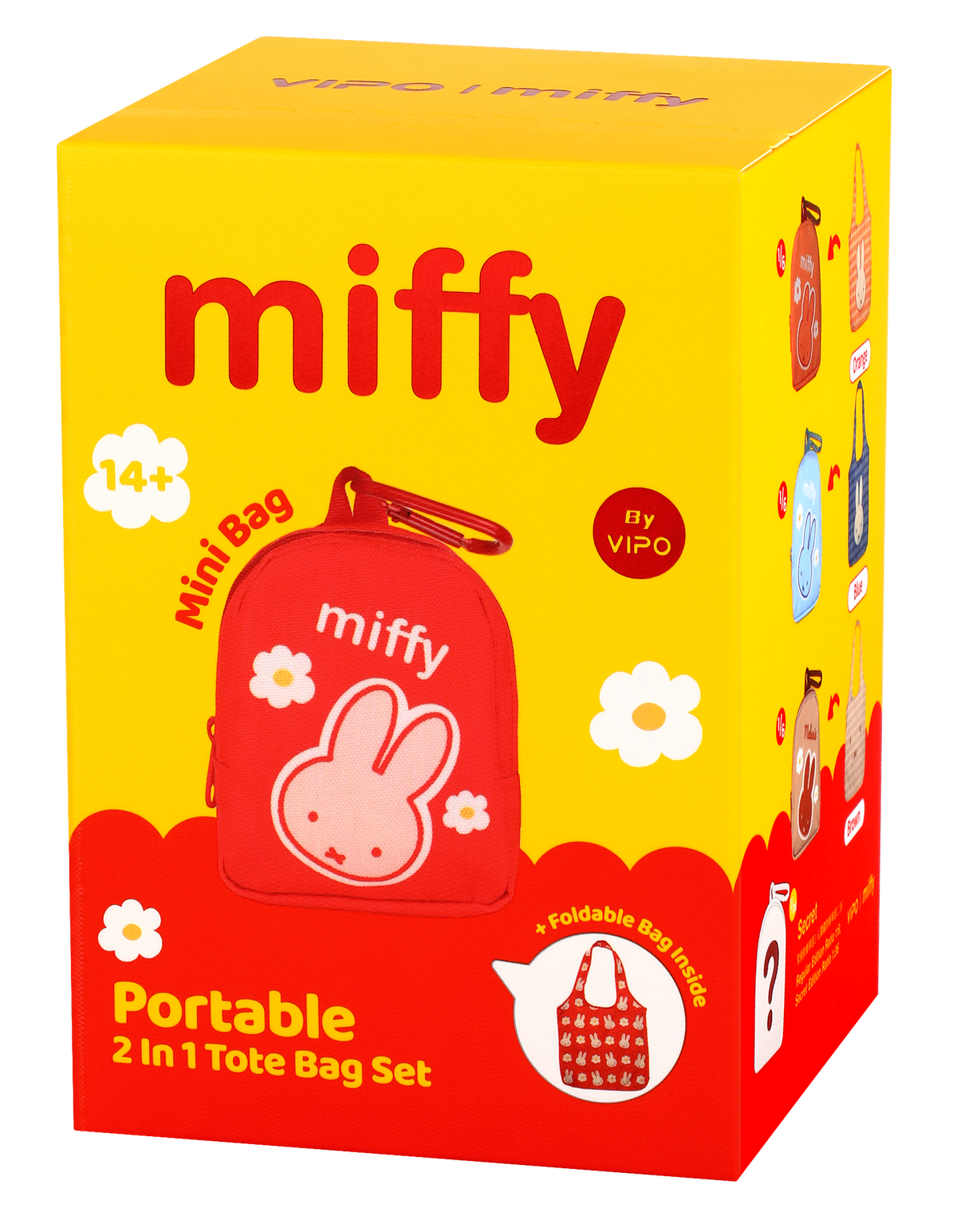 VIPO X MIFFY PORTABLE 2 IN 1 TOTE BAG
