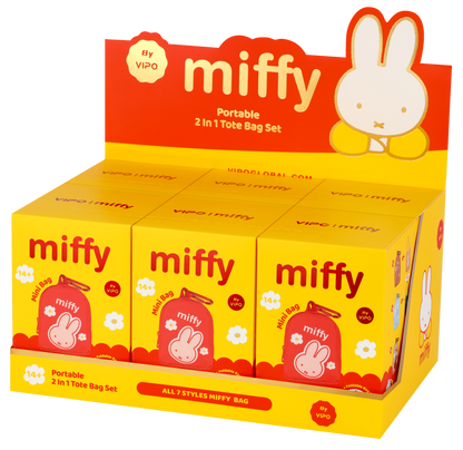 VIPO X MIFFY PORTABLE 2 IN 1 TOTE BAG