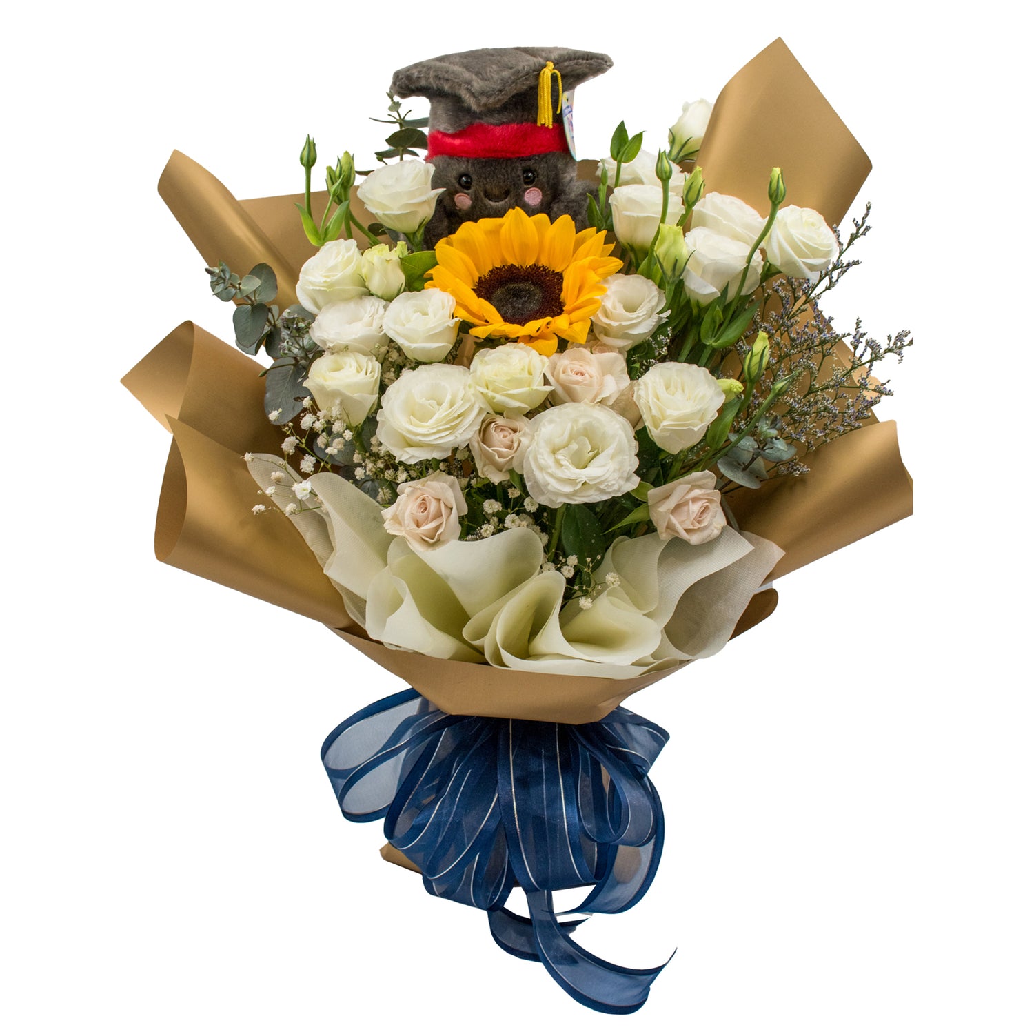 Royal Elegance w Grad Cap Plush