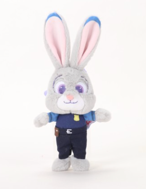Judy Hopps Keychain Zootopia Fluffy Sunny Collection
