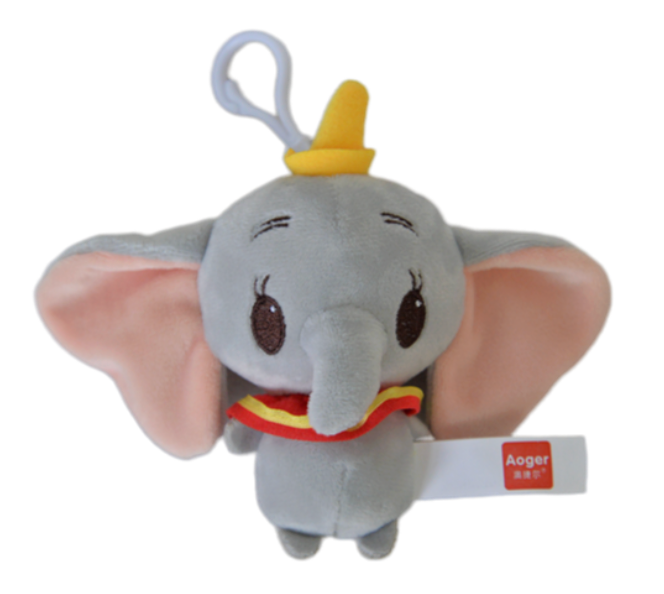 Dumbo Keychain Cute  Dumbo Fresh Collection(Grey)