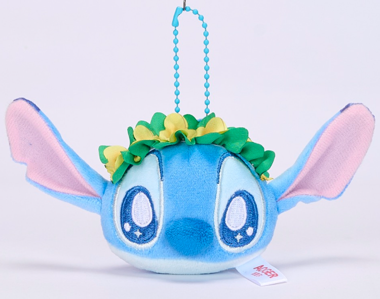 Stitch Keychain Hawaii Head Collection