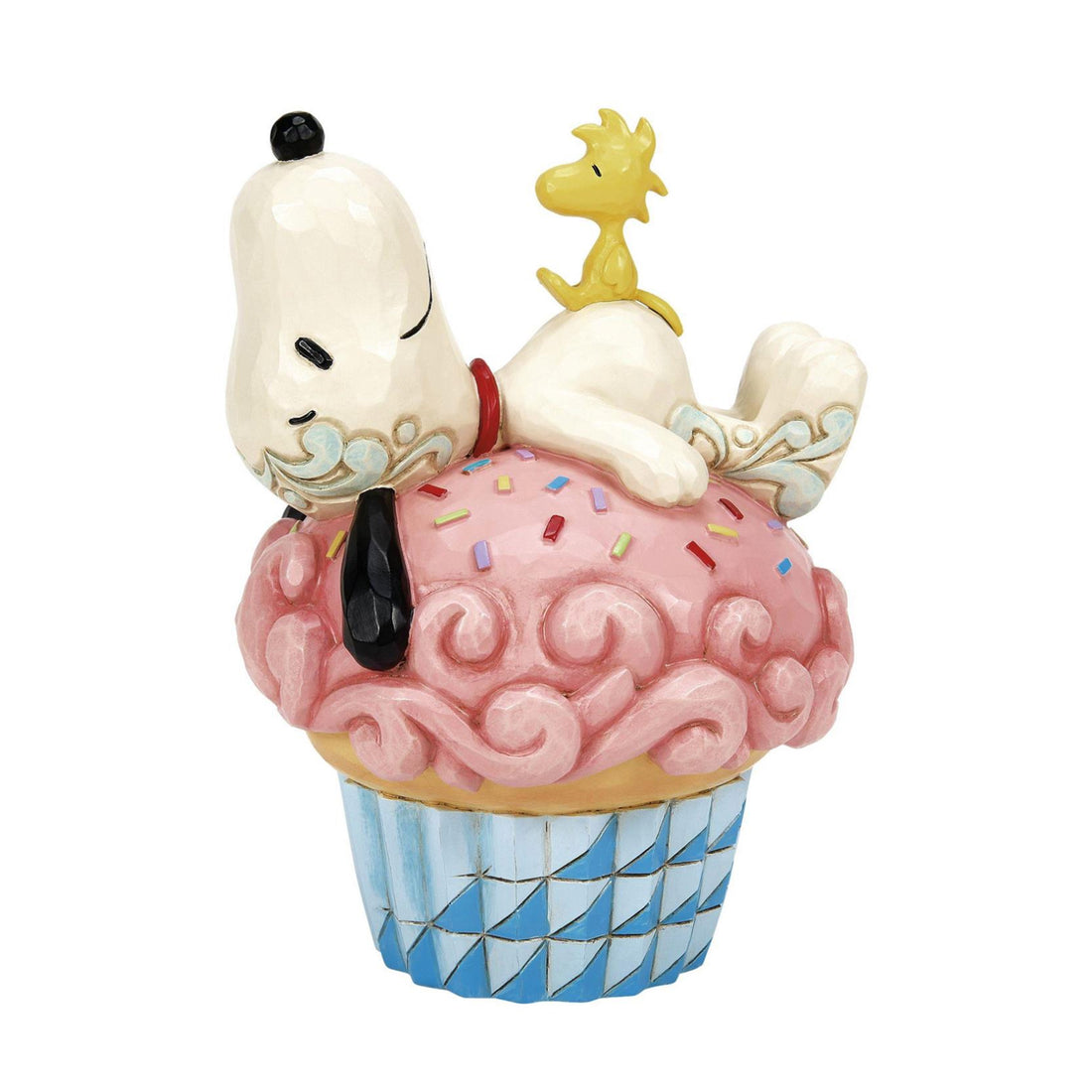 Snoopy Laying On Cupcake