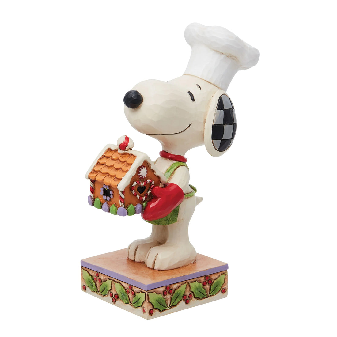 Snoopy Holding Gingerbread