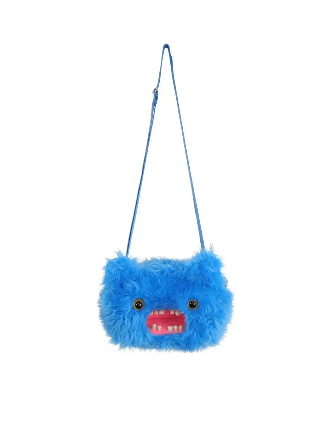 Fuggler Crossbody Bag Big Head - Screech (Blue)