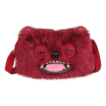 Fuggler Crossbody Bag Big Head - Sir Belch (Burgundy)